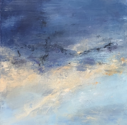 Or bleu - 40 cm X 40 cm Or Bleu