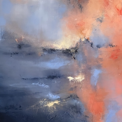 Entre ciel et mer - 46 x 55 cm Entre ciel et mer